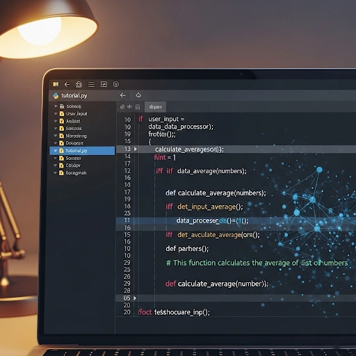 A laptop screen displaying lines of code, symbolizing coding tutorials and programming development. A laptop screen displaying lines of code, symbolizing coding tutorials and programming development.
